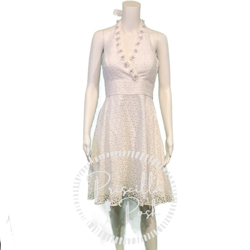 NWT Lilly Pulitzer “Willa Midi Dress” White Halter - Picture 6 of 14
